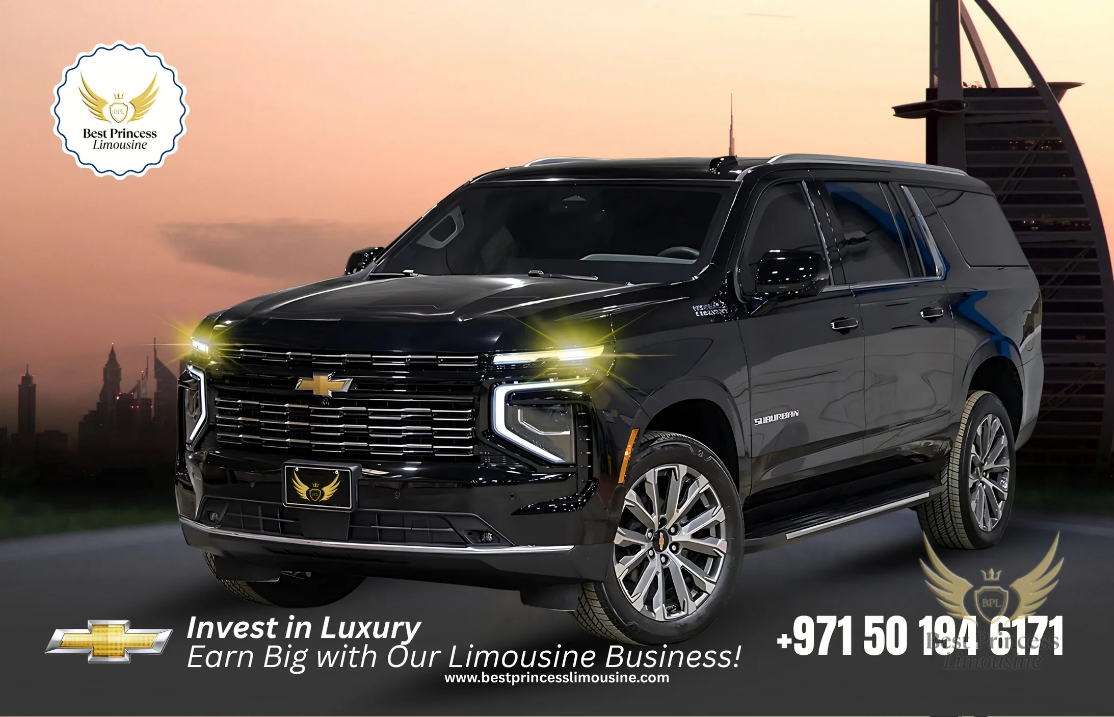 Invest in Chevrolet Suburban - Model 2025