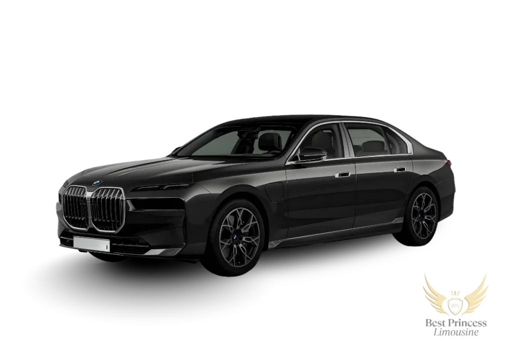 BMW 735i luxury chauffeur service in Dubai