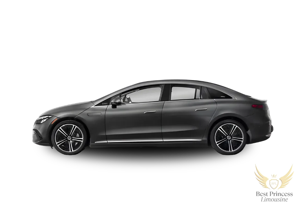 Mercedes EQE luxury chauffeur service in Dubai